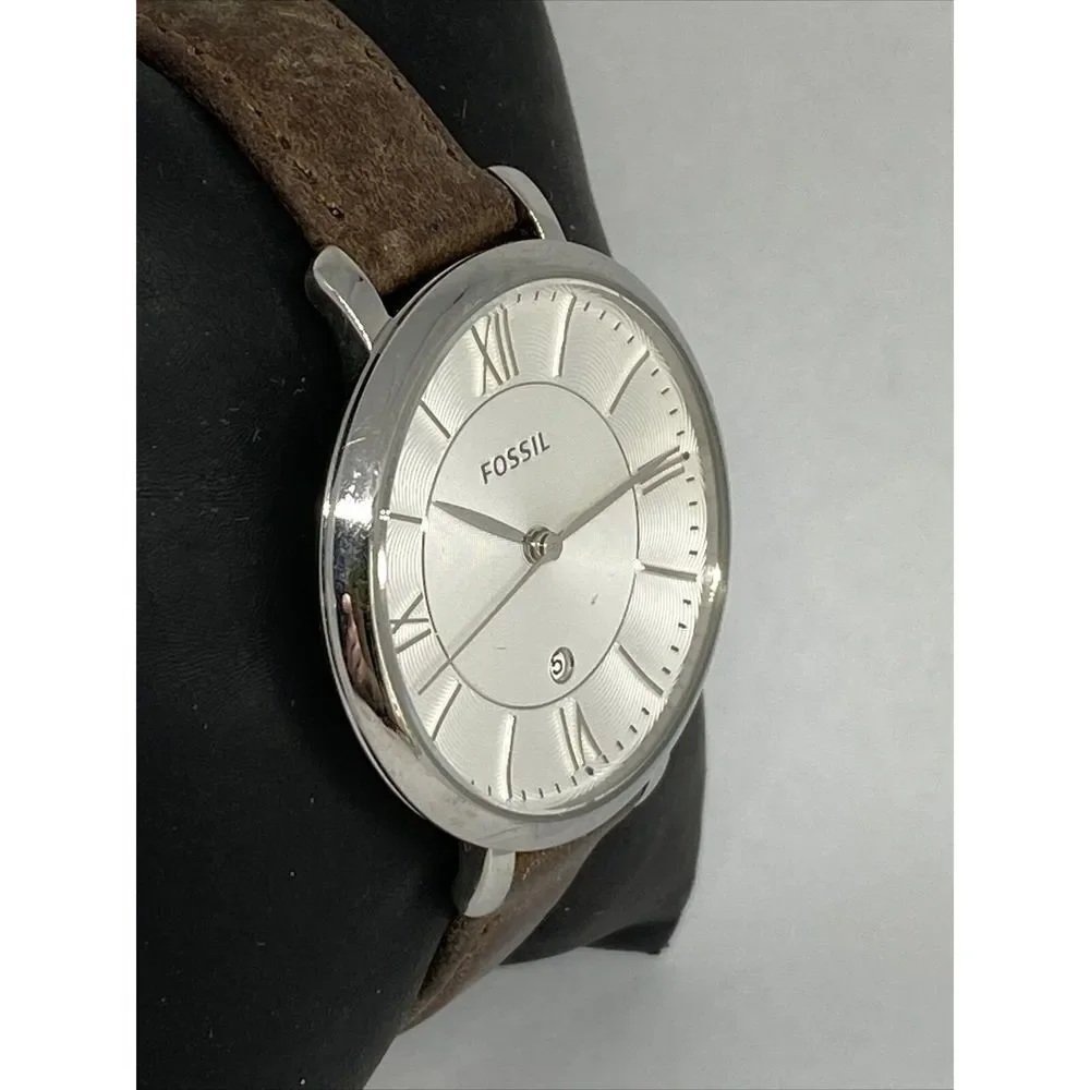 Fossil ES3869 Women's Brwon Buckle Leather Analog Dial Quartz Wrist Watch KL376